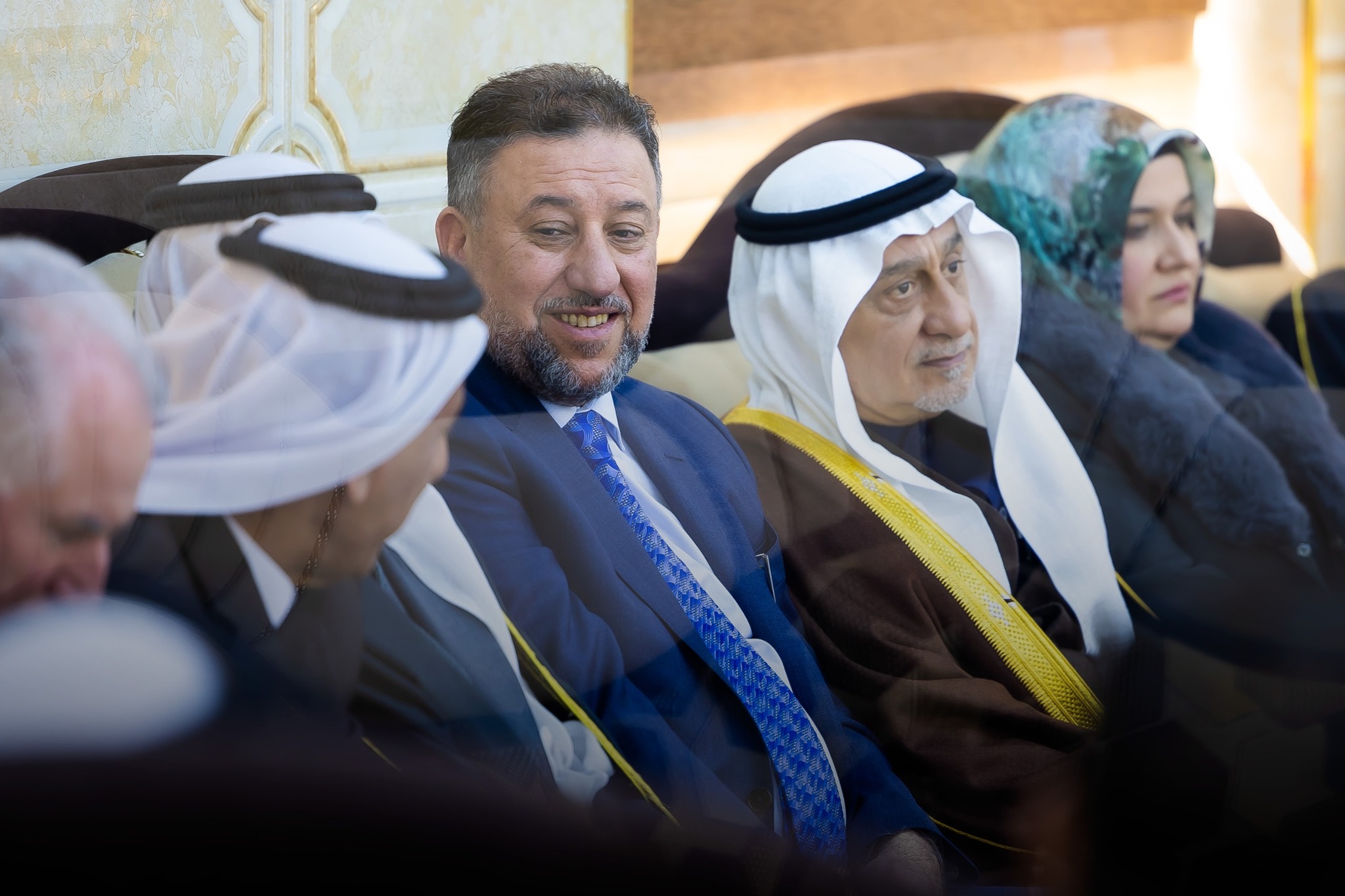 الشيخ خميس الخنجر يزور مضيف الشيخ لطيف الورشان ويلتقي وجهاء الحديديين في نينوى