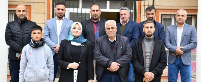 عضو مجلس محافظة كركوك عن حزب السيادة، سلوى المفرجي: زيارتنا للقاطع البلدي الخامس خطوة لتعزيز الخدمات وتلبية احتياجات المواطنين