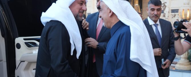 الشيخ الخنجر يزور مضيف النائب شعلان الكريم ويؤكد أهمية التكامل لخدمة أبناء صلاح الدين