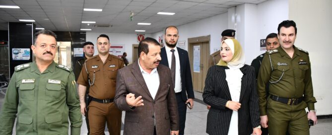 سلوى المفرجي: نثمّن الجهود الكبيرة في مديرية الأحوال المدنية والجوازات والإقامة بكركوك