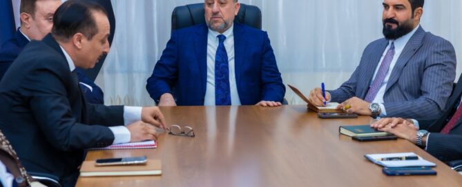 الشيخ خميس الخنجر يلتقي أعضاء مكتب السيادة في كركوك