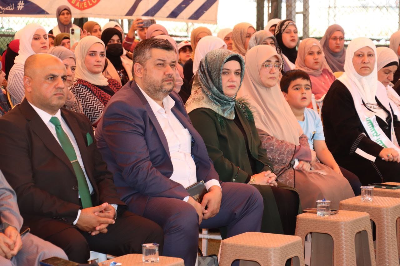 الخابوري تشارك في الحفل الختامي لمسابقة "عدالة الصحابة الكبرى" بنينوى