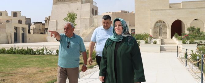 الخابوري تزور جامع النوري الكبير وتطّلع على الأعمال النهائية قبيل افتتاحه المرتقب