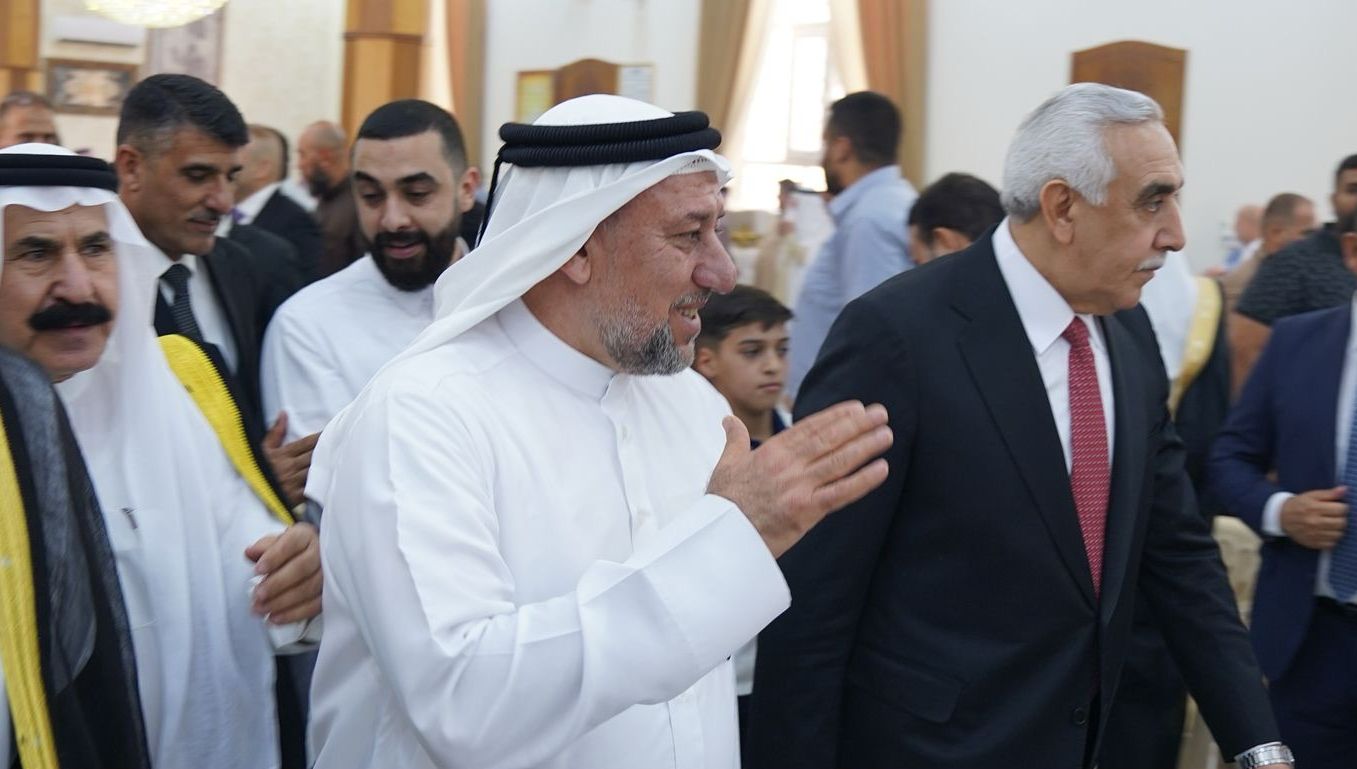 الشيخ الخنجر يزور مضيف الشيخ الدكتور أحمد ابو زعيان في محافظة الأنبار